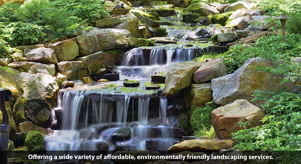 Offering a wide variety of affordable, environmentally friendly landscaping services.
